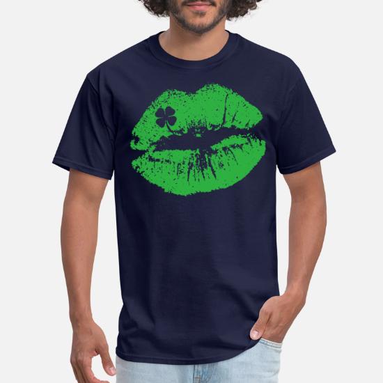 Kiss Lips Green Shamrock 